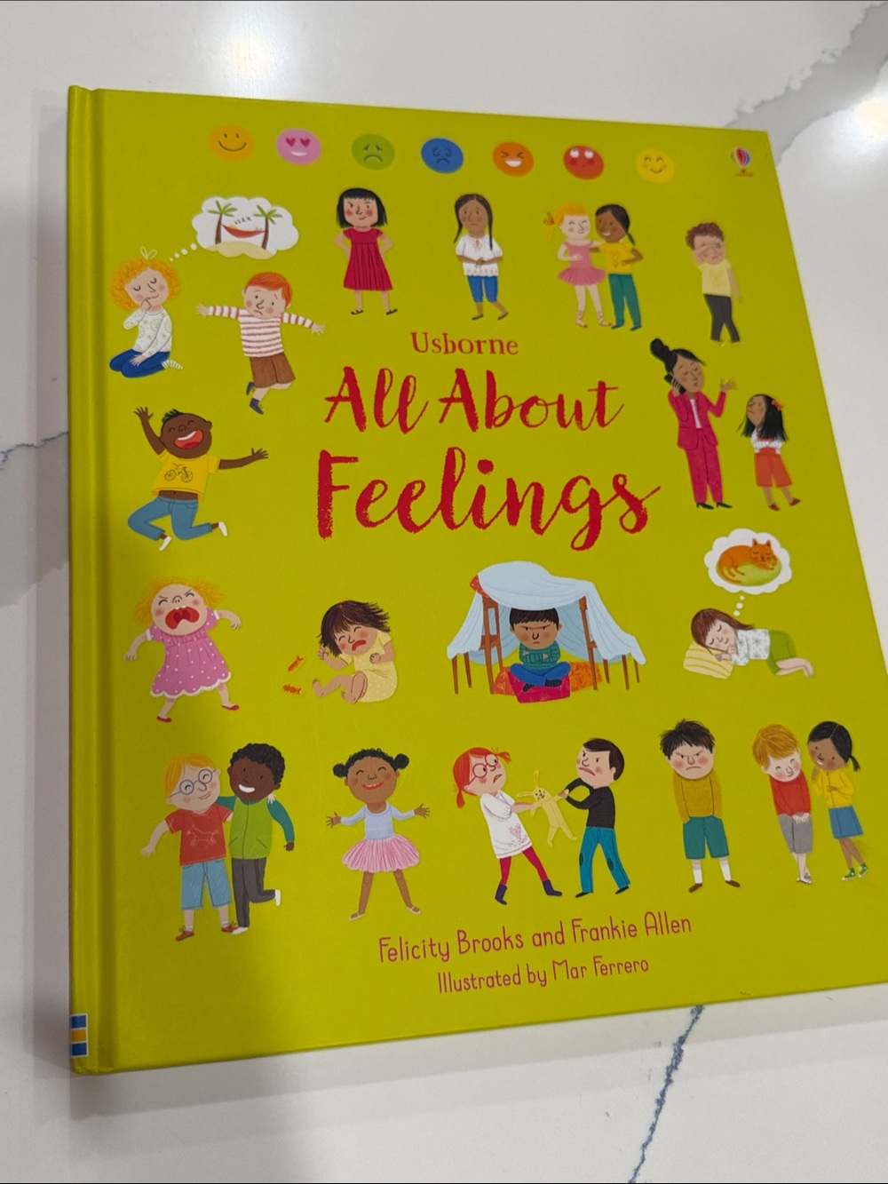 Usborne All About Feelings - Yellow Children's Book